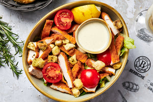 Salade Caesar au Poulet Pané