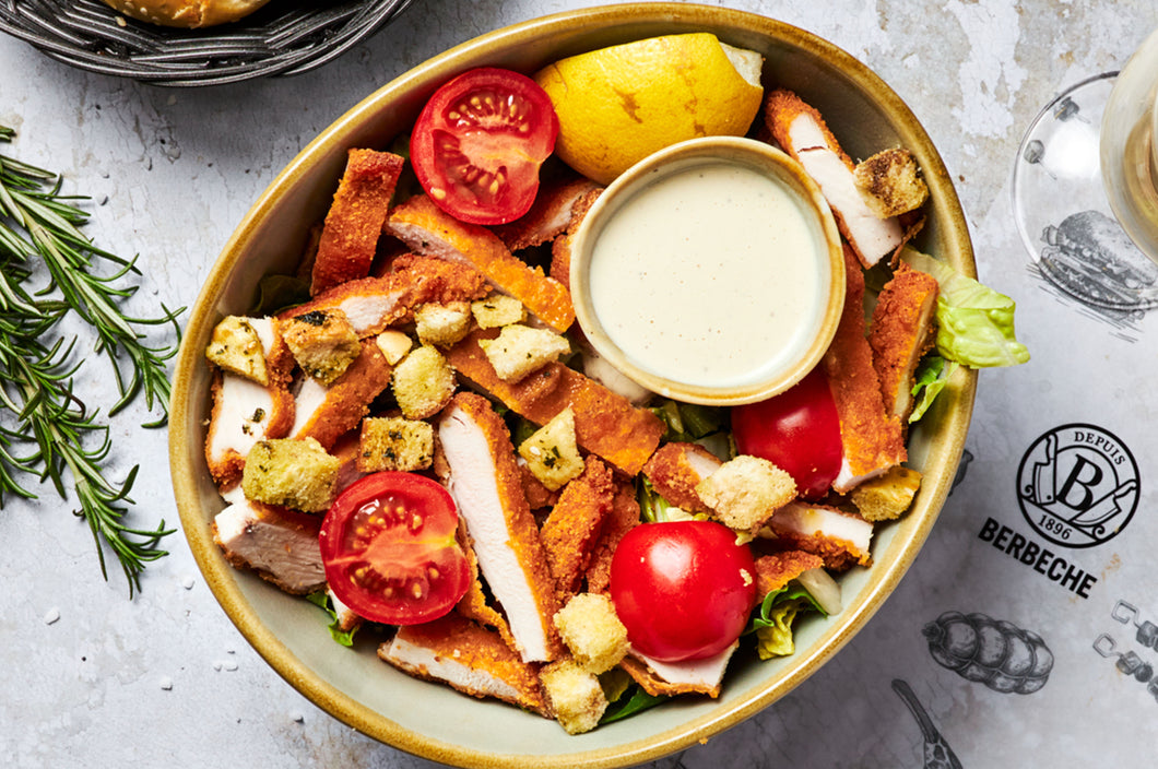 Salade Caesar au Poulet Pané