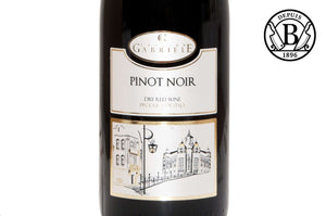 Etiquette Vin Rouge Cacher Cantina Gabriele - Pinot Noir - Chez Victor- Berbèche