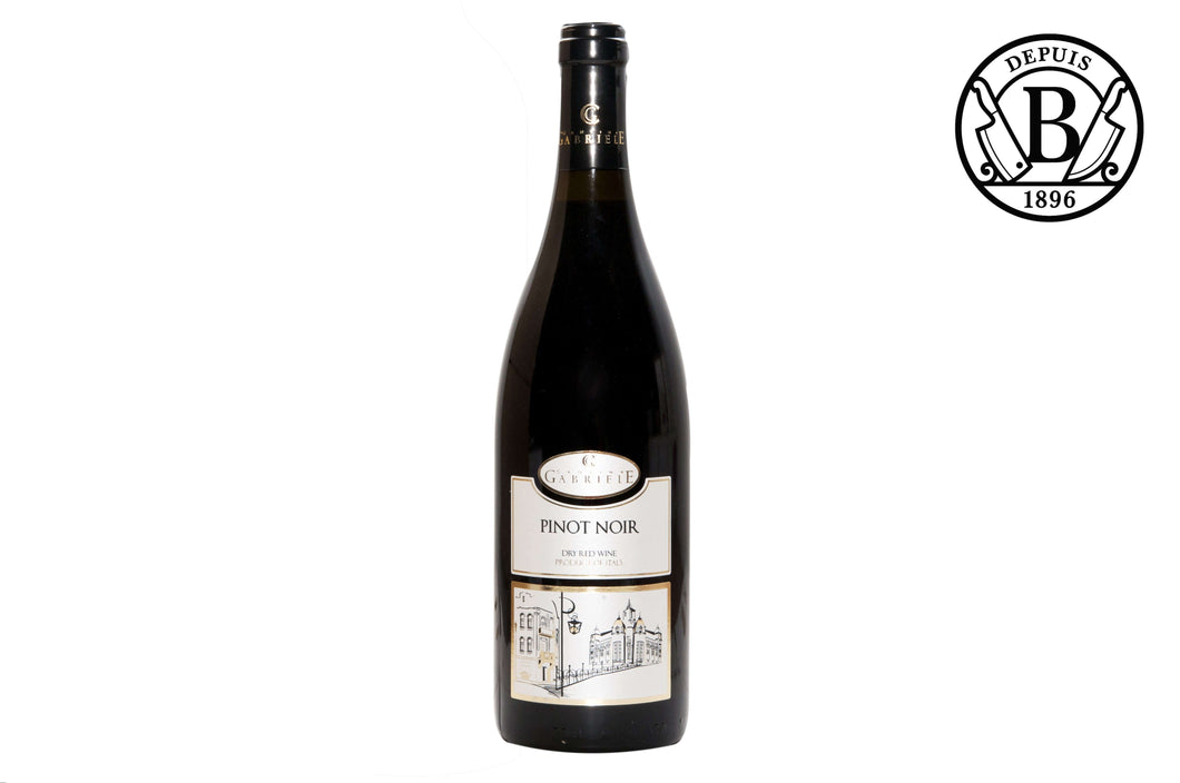 Vin Rouge Cacher Cantina Gabriele - Pinot Noir - Chez Victor- Berbèche