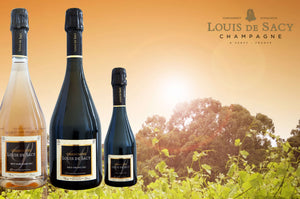 Bouteilles Champagne Rosé Cacher Louis de Sacy - Chez Victor- Berbèche