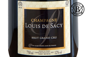 Etiquette Champagne Cacher Louis de Sacy - Chez Victor- Berbèche