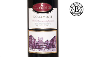 Etiquette Vin Rouge Cacher Dolcemente Cantina Gabriele - Chez Victor- Berbèche