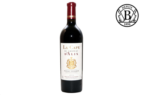 Vin Rouge Cacher La Cape du Château d'Alix - Chez Victor- Berbèche