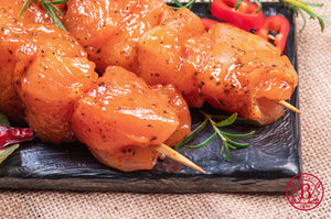 Brochettes de Parguites Marinées Cacher - Boucherie Chez Victor-Berbeche