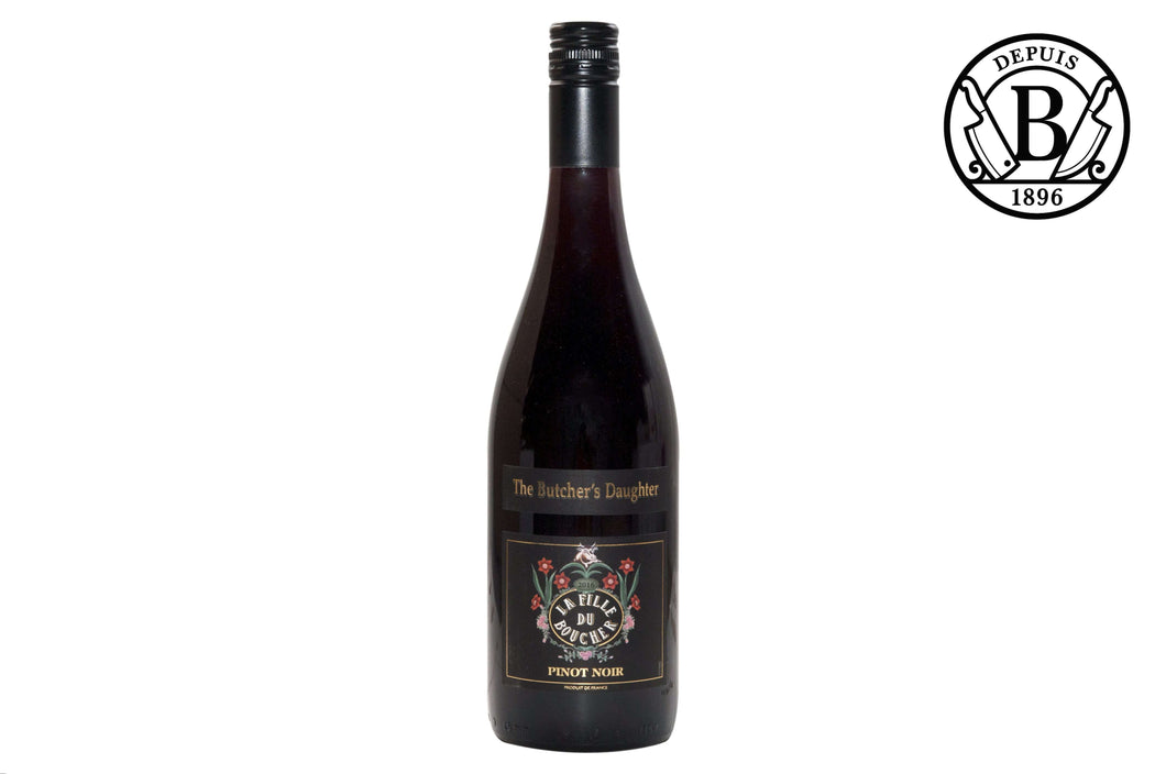 Vin Rouge Cacher Pinot Noir La Fille du Boucher - Chez Victor- Berbèche