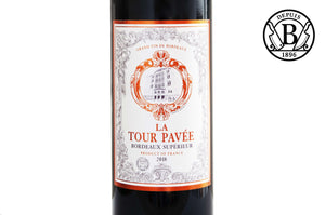 Etiquette Vin Rouge Cacher Tour Pavée - Chez Victor- Berbèche